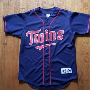 Minnesota Twins Jersey #7 Mauer Men's Medium